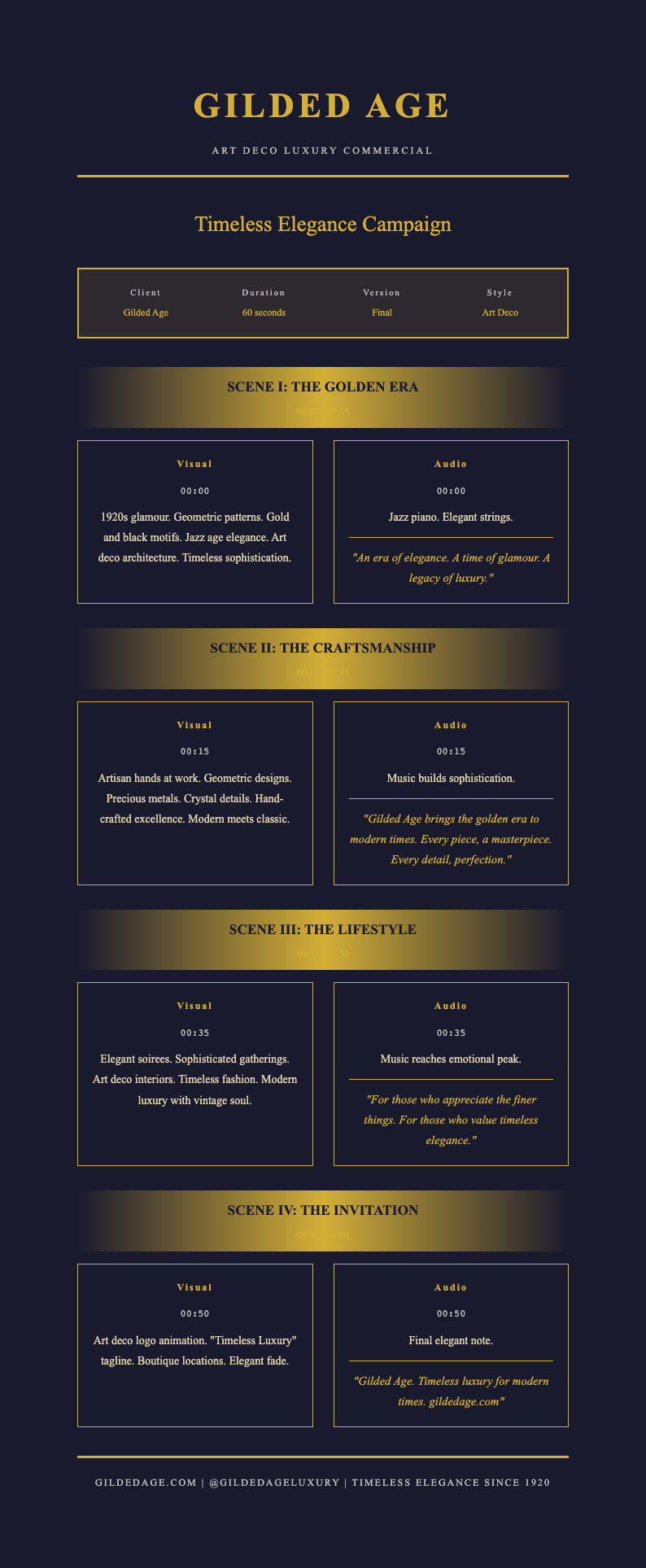 Art deco modern commercial script